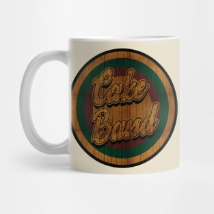 Circle Retro Cake Band Mug